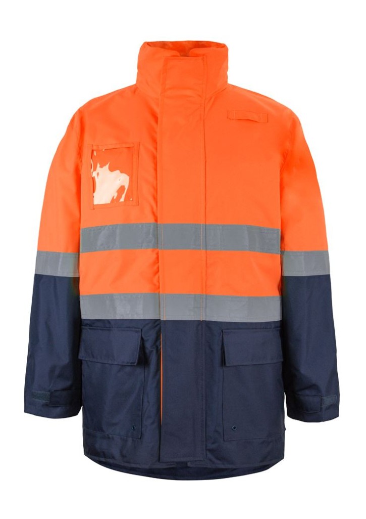 Hi Vis Day + Night Long Line Jacket