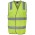 Hi Viz (D + N) Safety Vest - Lime