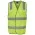 Hi Viz (D + N) Safety Vest - Lime