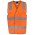 Hi Viz (D + N) Safety Vest - Orange
