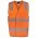 Hi Viz (D + N) Safety Vest - Orange