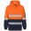 Hi Vis Day + Night Pull Over Hoodie  - Orange/Navy