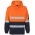 Hi Vis Day + Night Pull Over Hoodie  - Orange/Navy