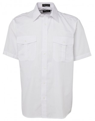 Mens Short Sleeve Epaulette Shirt  