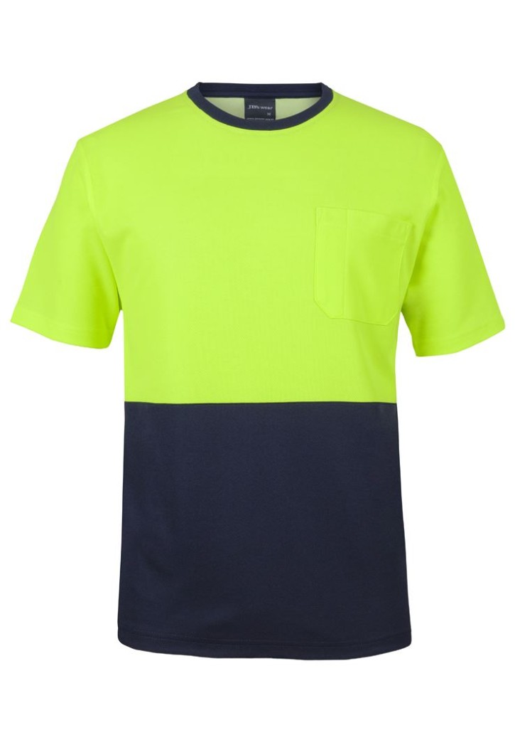 Hi Vis Cotton back Tee