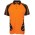 JB's HV S/S SPIDER POLO - Orange/Black