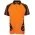 JB's HV S/S SPIDER POLO - Orange/Black