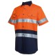 JB's Hi Vis S/S (D+N) 190G Work Shirt