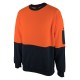 JB's Hi Vis 310 Cotton Crew Neck Fleece