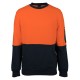 JB's Hi Vis 310 Cotton Crew Neck Fleece