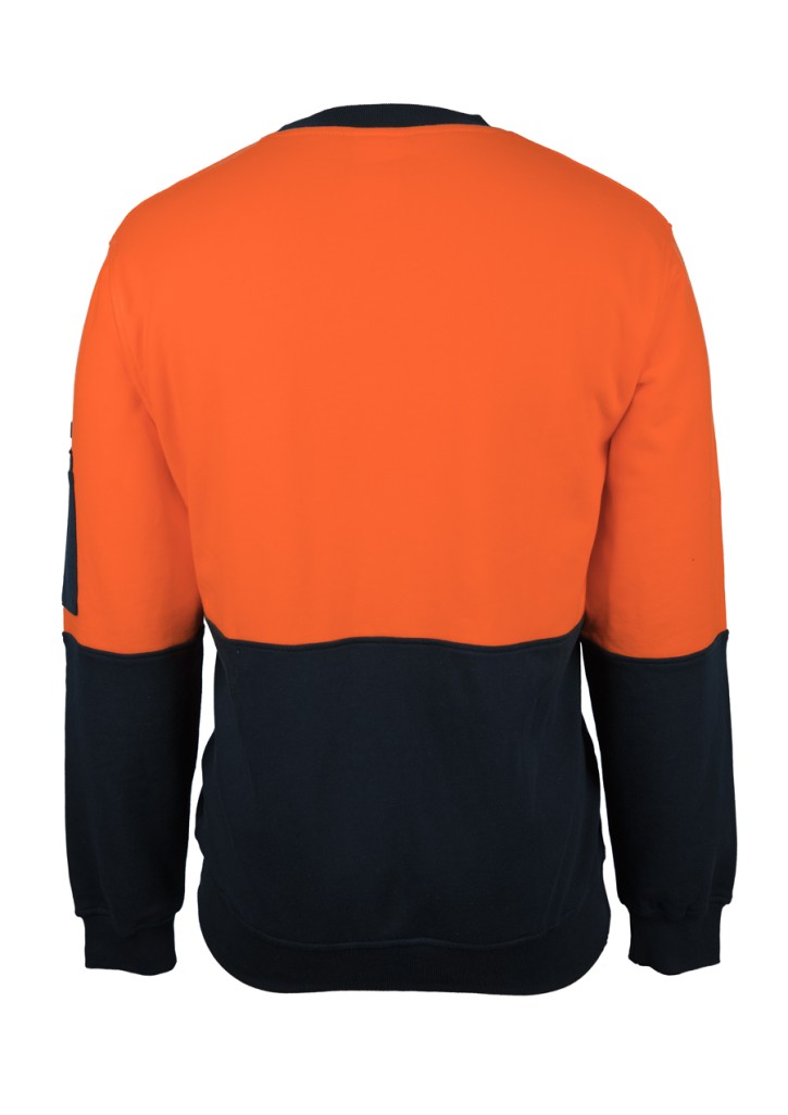 JB's Hi Vis 310 Cotton Crew Neck Fleece