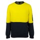 JB's Hi Vis 310 Cotton Crew Neck Fleece
