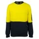 JB's Hi Vis 310 Cotton Crew Neck Fleece