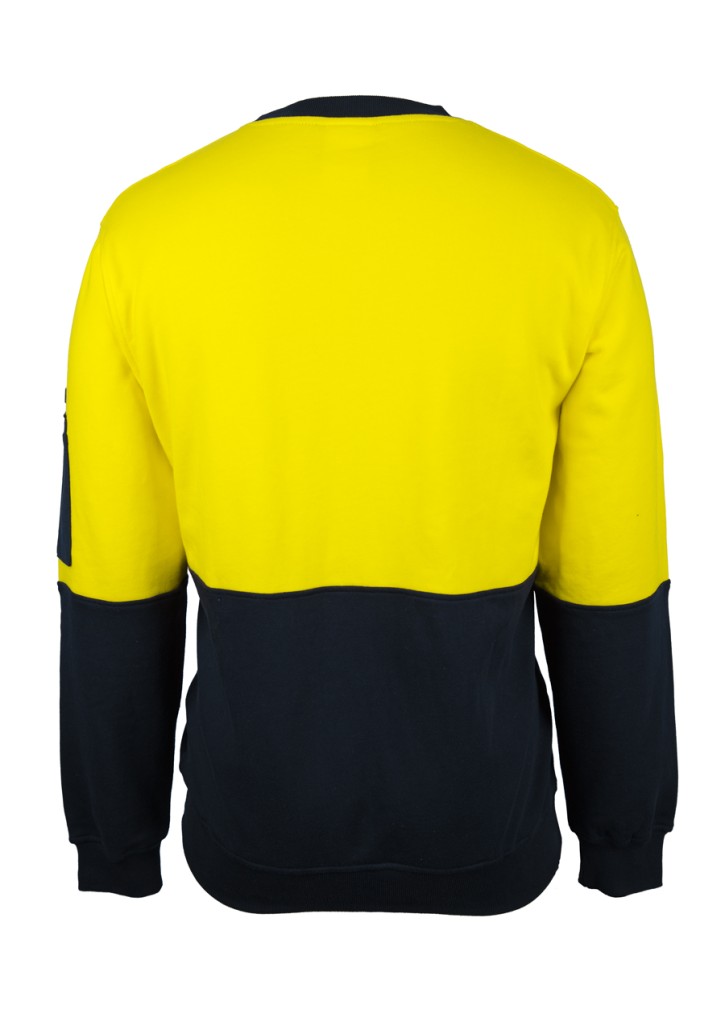 JB's Hi Vis 310 Cotton Crew Neck Fleece