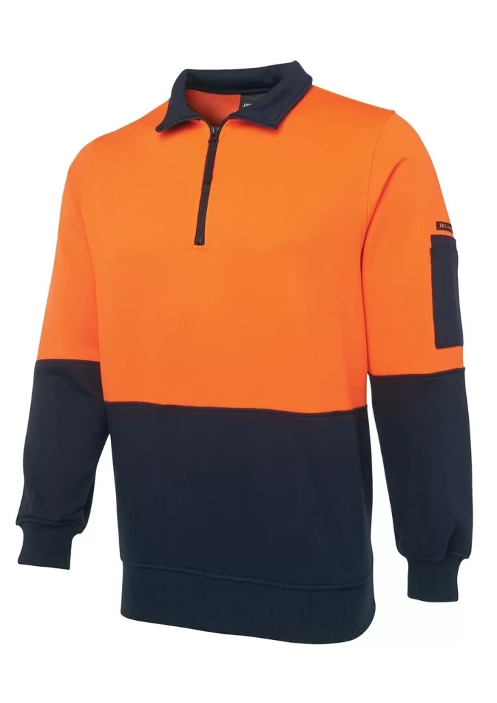 JB's Hi Vis 1/2 Zip Fleecy