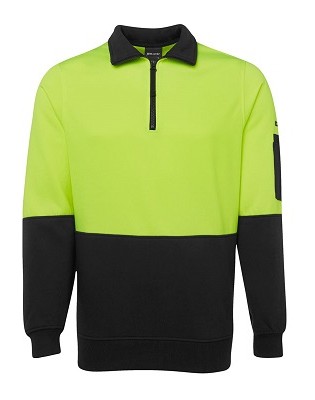 JB's Hi Vis 1/2 Zip Fleecy