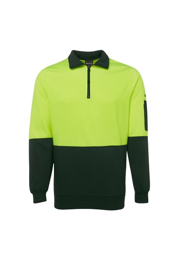 JB's Hi Vis 1/2 Zip Fleecy