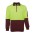 JB's Hi Vis 1/2 Zip Fleecy - Lime/Maroon