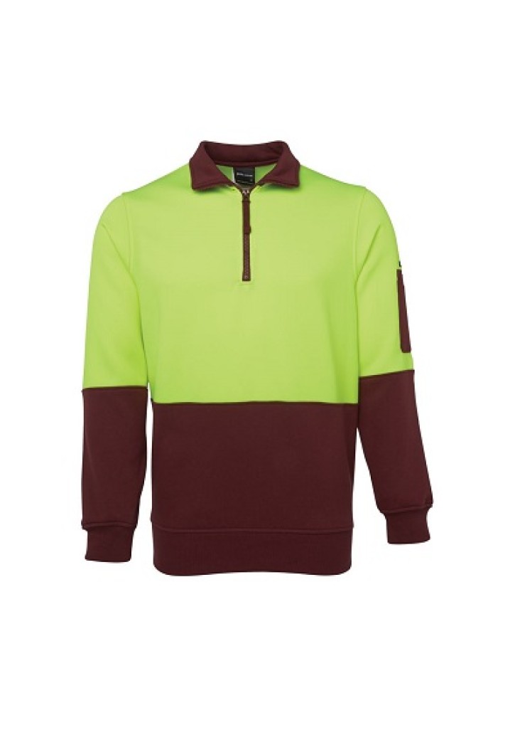 JB's Hi Vis 1/2 Zip Fleecy