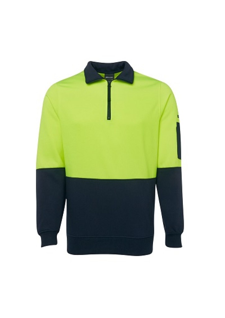 JB's Hi Vis 1/2 Zip Fleecy