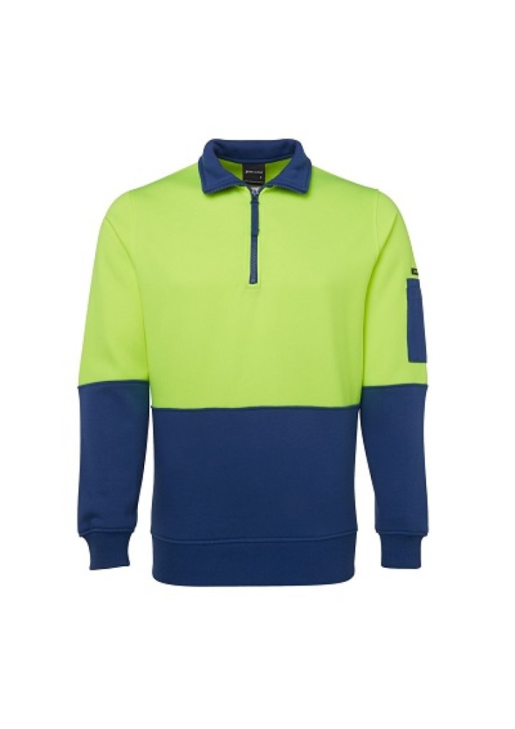 JB's Hi Vis 1/2 Zip Fleecy