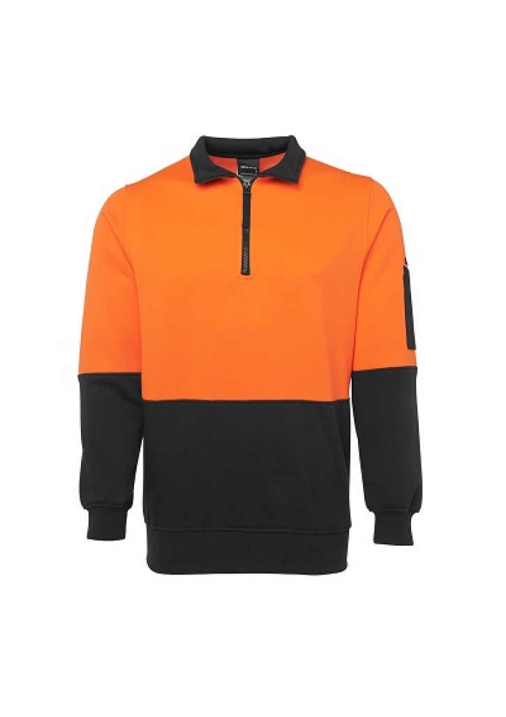 JB's Hi Vis 1/2 Zip Fleecy
