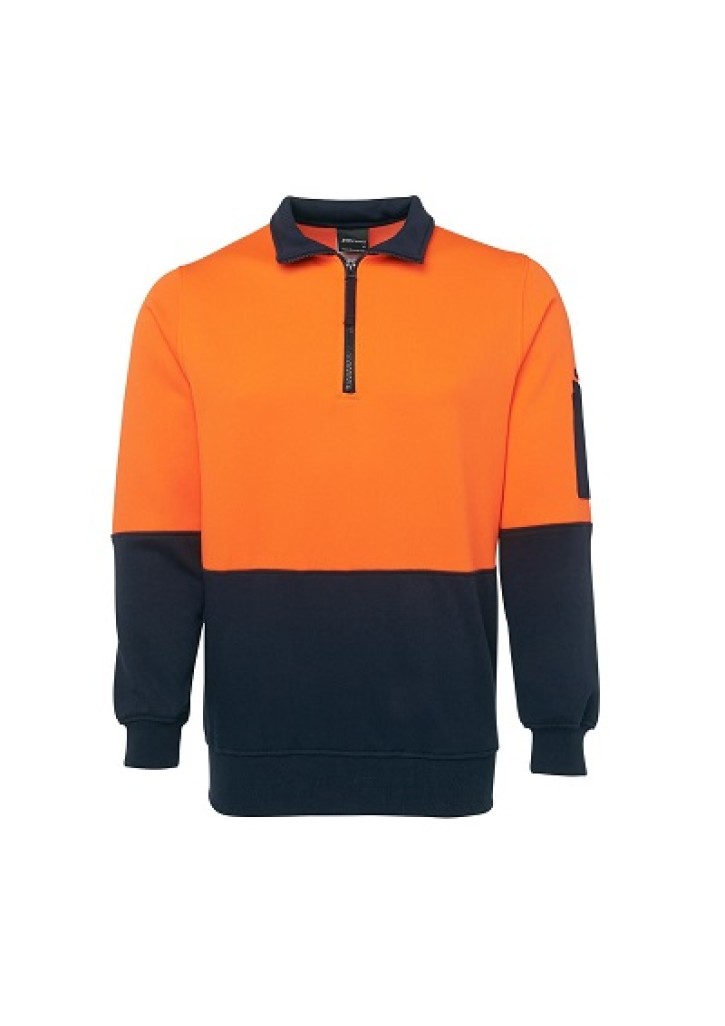 JB's Hi Vis 1/2 Zip Fleecy