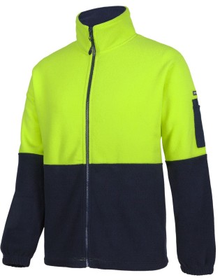 Hi Vis Full Zip Polar Fleece