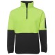 HI VIS 1/2 ZIP POLAR FLEECE