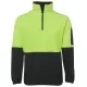 HI VIS 1/2 ZIP POLAR FLEECE