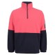 HI VIS 1/2 ZIP POLAR FLEECE