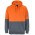 Hi Vis Pullover Hoodie - Orange/Charcoal