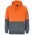 Hi Vis Pullover Hoodie - Orange/Charcoal