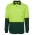 JB's Hi-Vis L/S Traditional Polo - Lime/Bottle
