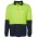 JB's Hi-Vis L/S Traditional Polo - Lime/Navy