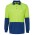 JB's Hi-Vis L/S Traditional Polo - Lime/Royal