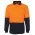 JB's Hi-Vis L/S Traditional Polo - Orange/Navy
