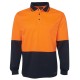 JB's Hi-Vis L/S Traditional Polo