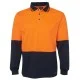 JB's Hi-Vis L/S Traditional Polo