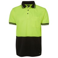 Hi Vis S/S Traditional Polo