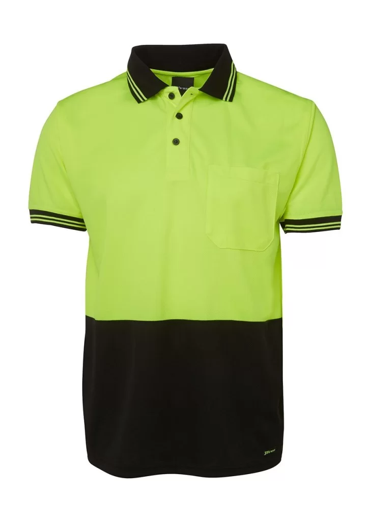 Hi Vis S/S Traditional Polo