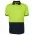 Hi Vis S/S Traditional Polo - Lime/Navy