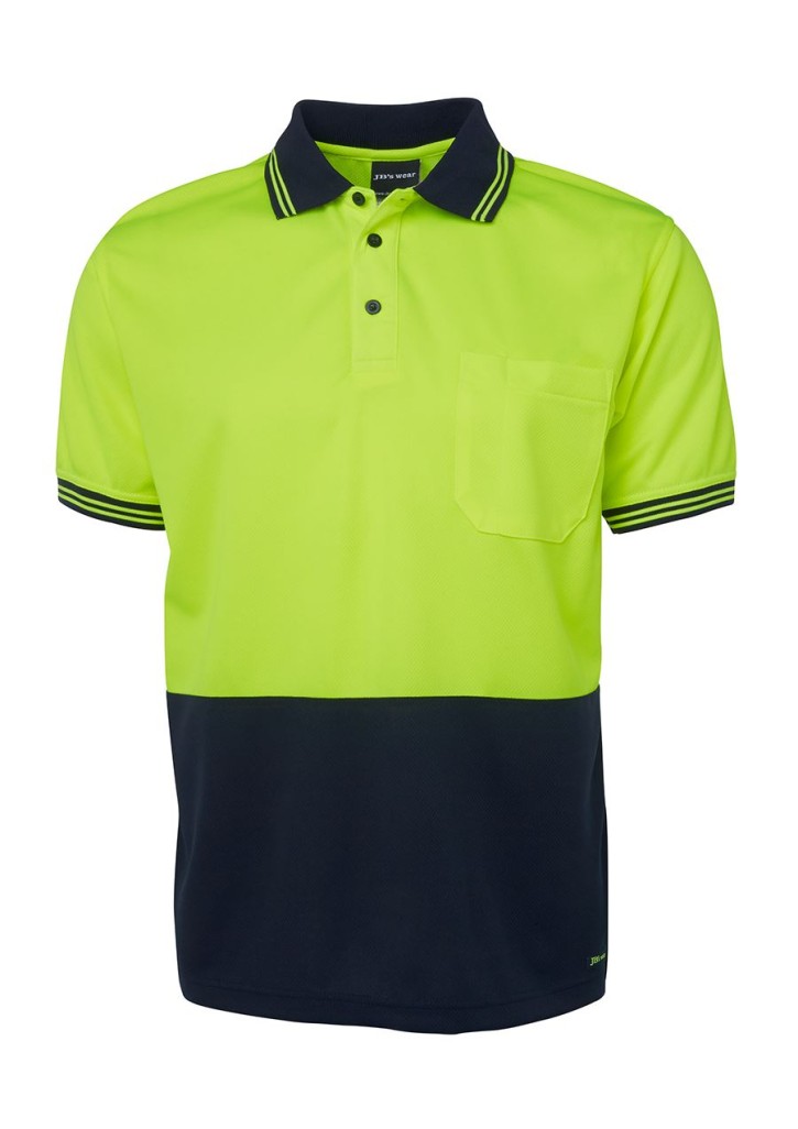 Hi Vis S/S Traditional Polo