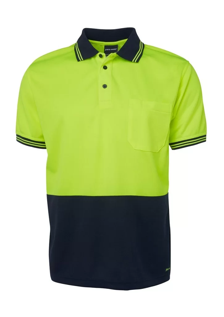 Hi Vis S/S Traditional Polo