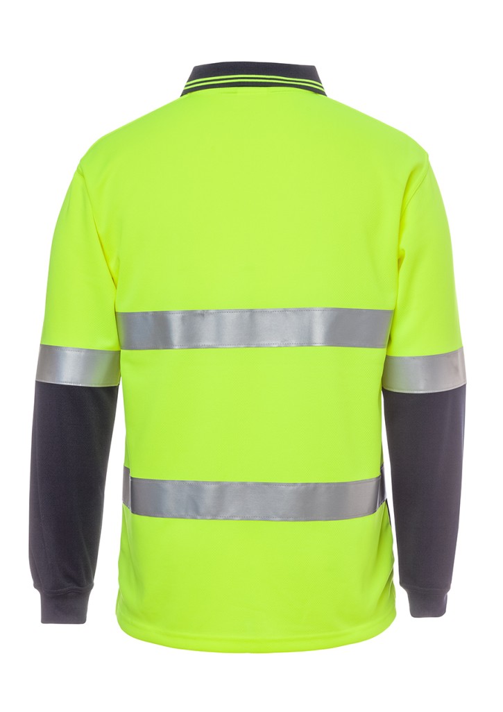 Hi Vis L/S (D+N) Traditional Polo