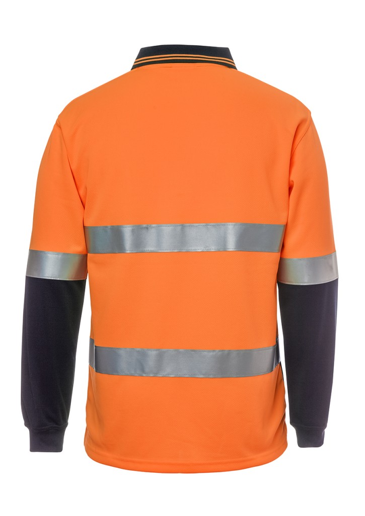 Hi Vis L/S (D+N) Traditional Polo