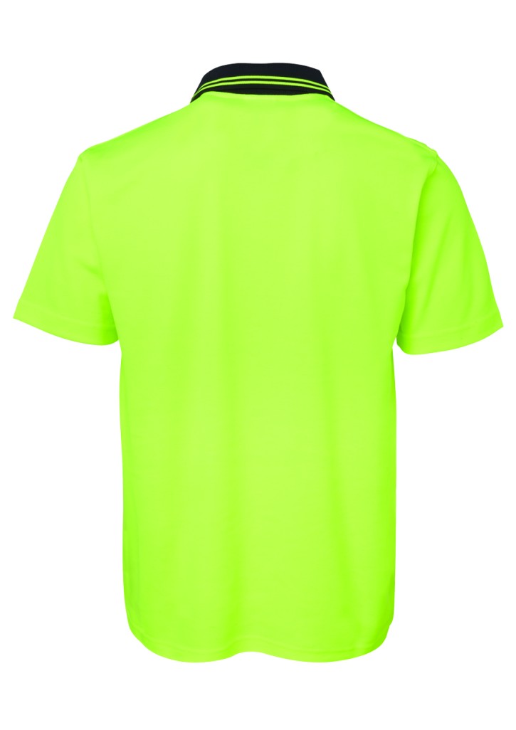 JB's HV Non Cuff S/S Cotton Back Polo