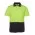 JB's HV Non Cuff S/S Cotton Back Polo - Lime/Navy