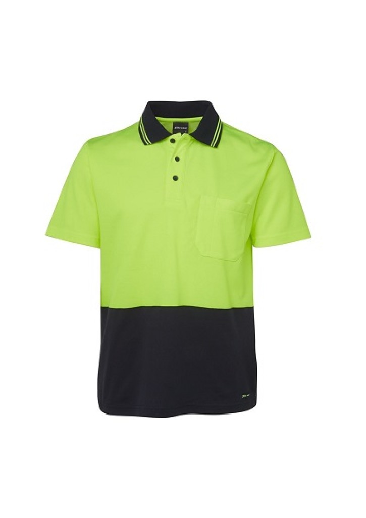 JB's HV Non Cuff S/S Cotton Back Polo