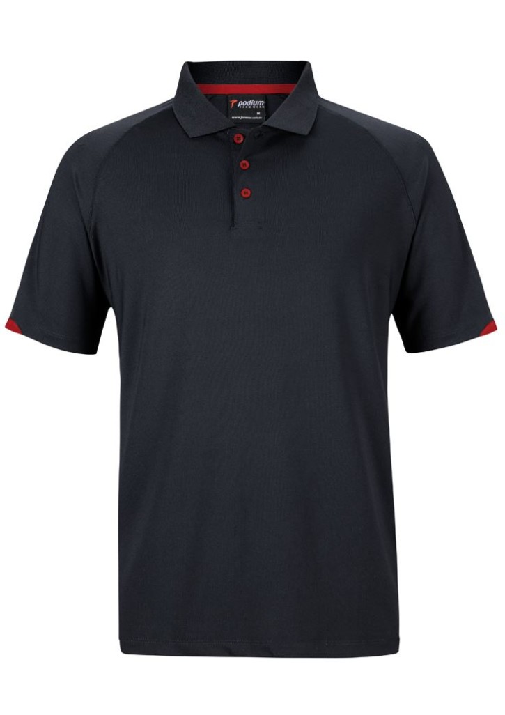 Podium Contrast Stretch Polo